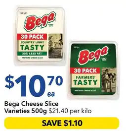 Ritchies Bega Cheese Slice Varieties offer