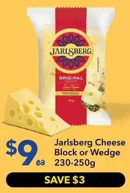 Ritchies Jarlsberg Cheese Block or Wedge offer