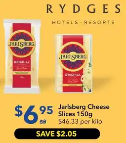 Ritchies Jarlsberg Cheese Slices offer