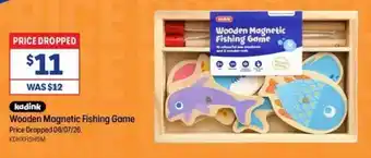 Kadink wooden magnetic fishing game
