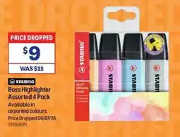 Officeworks Boss Highlighter Assorted offer