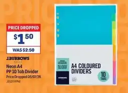Officeworks J.burrows offer