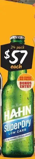 Cellarbrations Hahn superdry offer