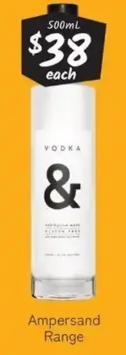 Cellarbrations Ampersand range offer