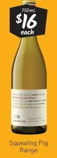 Cellarbrations Squealing Pig Range offer