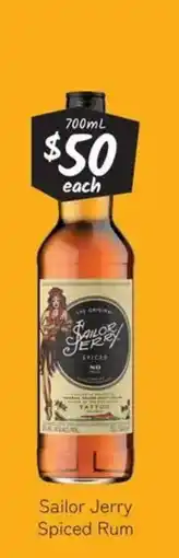 Cellarbrations Sailor jerry spiced rum offer
