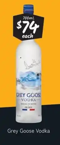 Cellarbrations Grey goose vodka offer
