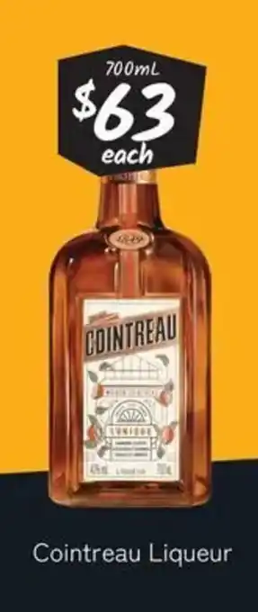 Cellarbrations Cointreau liqueur offer