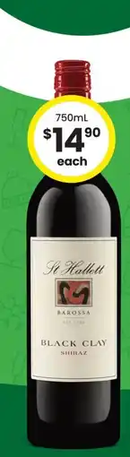 The Bottle O St hallett black clay offer