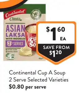 Foodworks Asian laksa with noodles offer