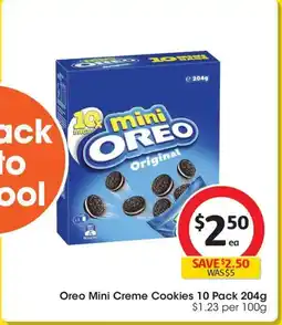 Coles Oreo mini creme cookies offer