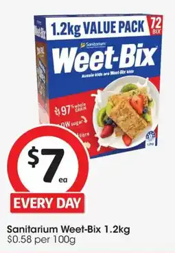 Coles Sanitarium weet-bix cereal offer