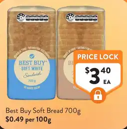 Foodworks Best Buy Soft White Sandwich offer