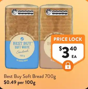 Foodworks Best Buy Soft White Sandwich offer