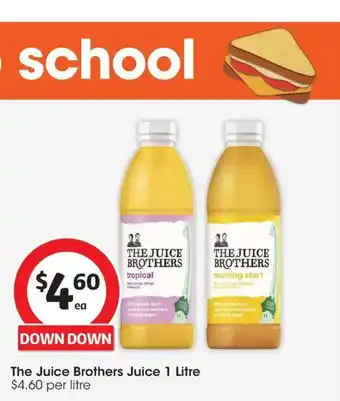 Coles The Juice Brothers Juice offer
