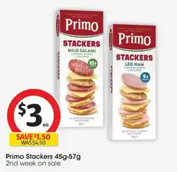 Coles Primo Stackers offer