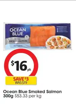 Coles Ocean blue smoked salmon offer