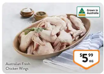 Foodworks Australian Fresh Chicken Wings offer