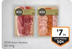 Foodworks DON Artusi Varieties offer