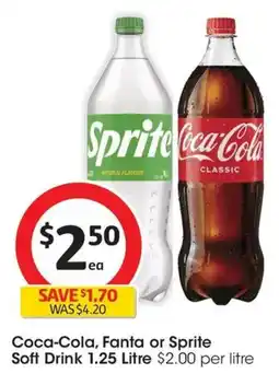 Coles Coca-cola, fanta or sprite soft drink offer