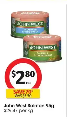 Coles John west salmon offer