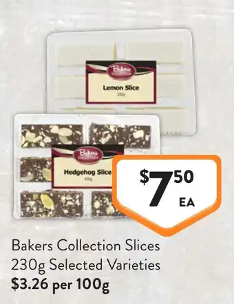 Foodworks Bakers Collection Slices offer