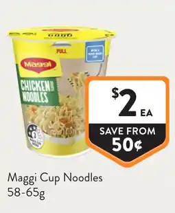 Foodworks Maggi Cup Noodles offer