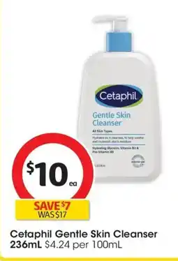 Coles Cetaphil gentle skin cleanser offer