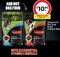 Coles Supercoat dry dog food offer