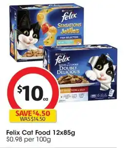 Coles Felix cat food offer