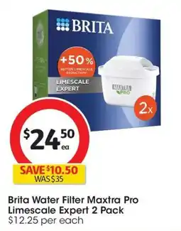 Coles Brita water filter maxtra pro limescale expert offer