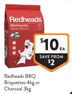 Foodworks Redheads BBQ Briquettes offer