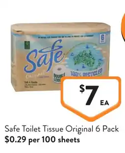 Foodworks Safe Toilet Tissue Original offer