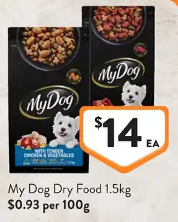 Foodworks My Dog Dry Food offer