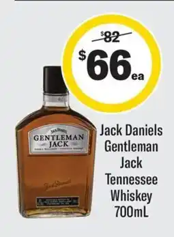 Coles Jack daniels gentleman offer