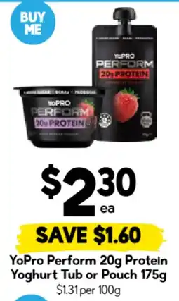 Drakes YoPro Perform 20g Protein Yoghurt offer