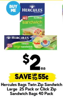 Drakes Hercules Bags Twin Zip Sandwich offer