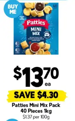 Drakes Patties Mini Mix Pack offer