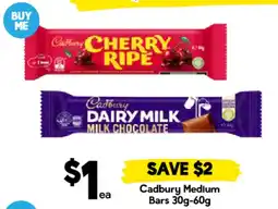 Drakes Cadbury Medium Bars offer