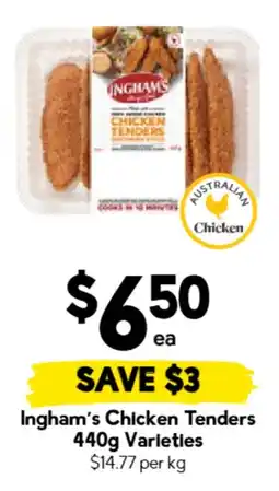 Drakes Ingham's Chicken Tenders Varieties offer