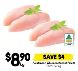 Drakes Australian Chicken Breast Fillets offer