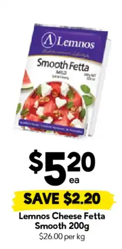 Drakes Lemnos Smooth Fetta offer