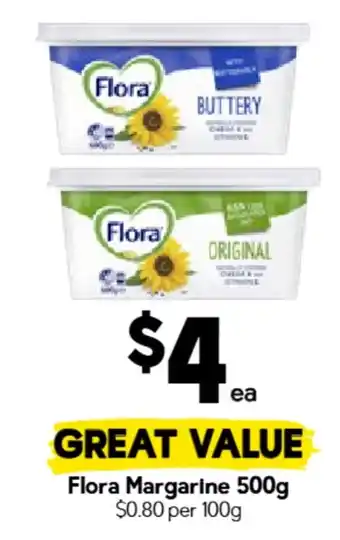 Drakes Flora Margarine offer