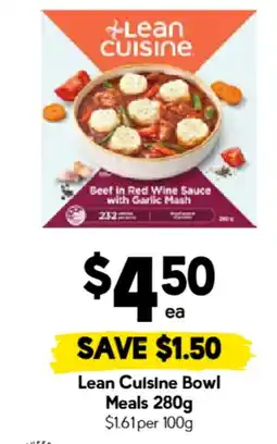Drakes Lean Cuisine Bowl offer