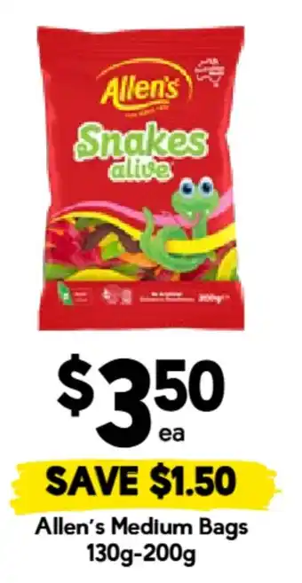 Drakes Allen's Snakes alive offer