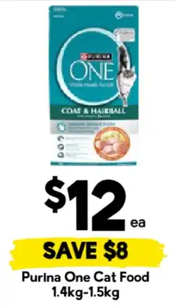 Drakes Purina One Cat Food offer