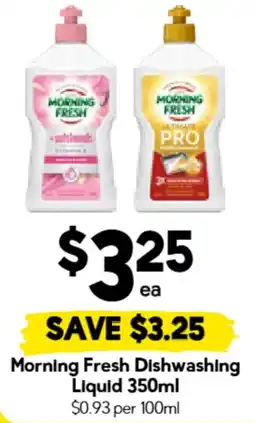 Drakes Morning Fresh Dishwashing Liquid offer