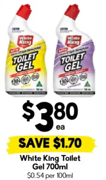 Drakes White King Toilet Gel offer