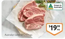 Foodworks Australian Lamb BBQ Chops offer