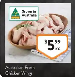 Foodworks Australian Fresh Chicken Wings offer